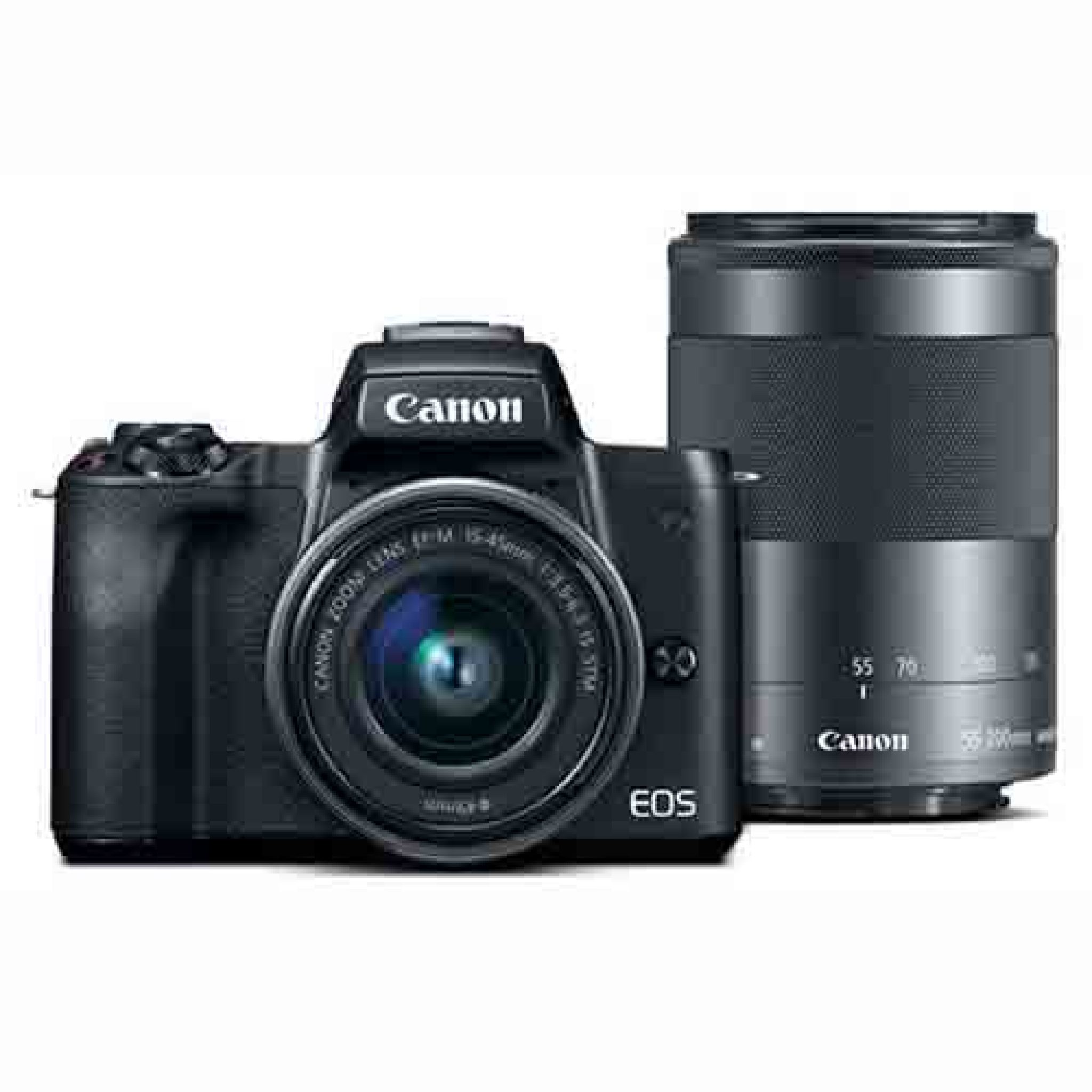 Canon EOS M50 Mirrorless DSLR Camera With 1545mm & 55200mm Lenses