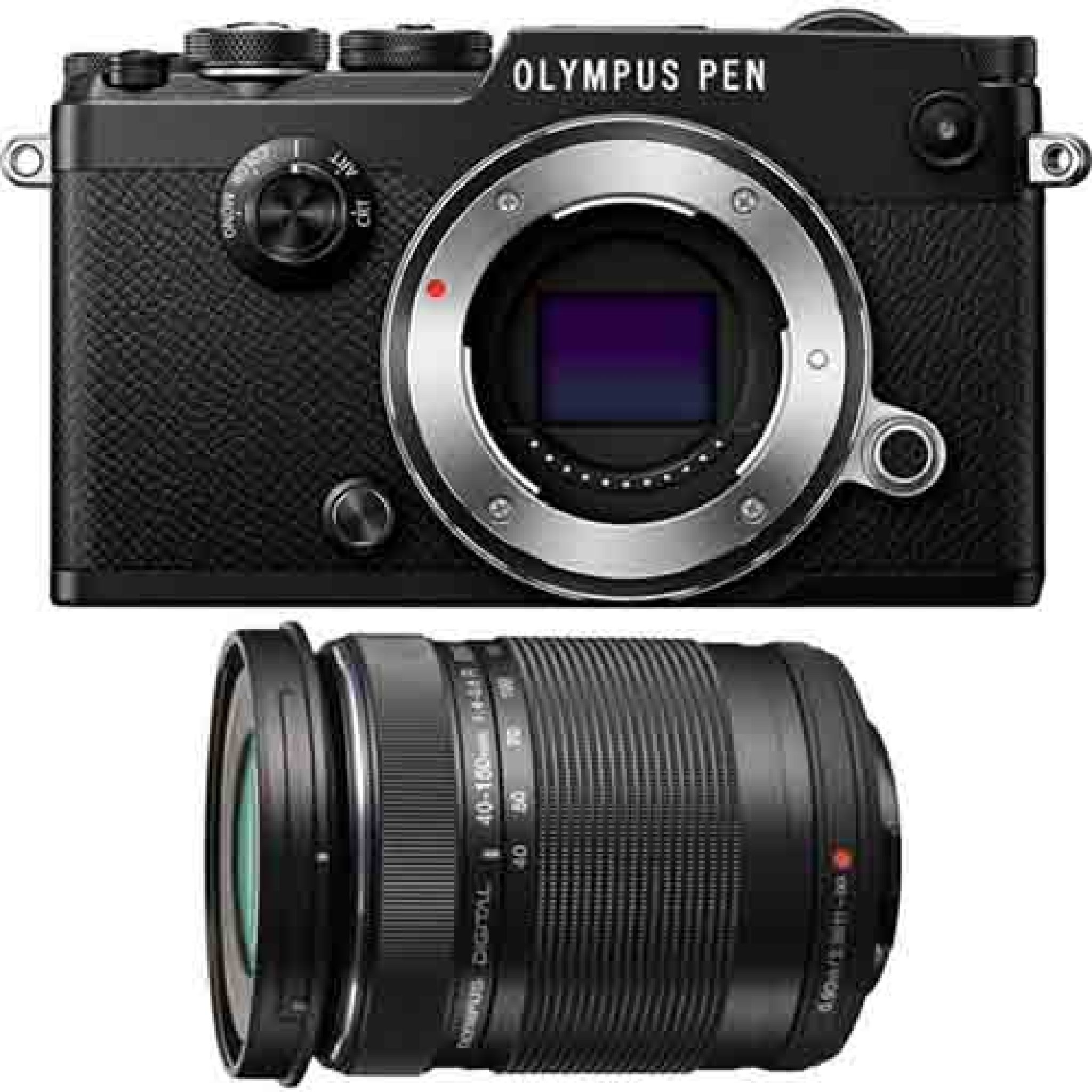 Olympus PENF Mirrorless DSLR Camera With 40150mm Lens Price in