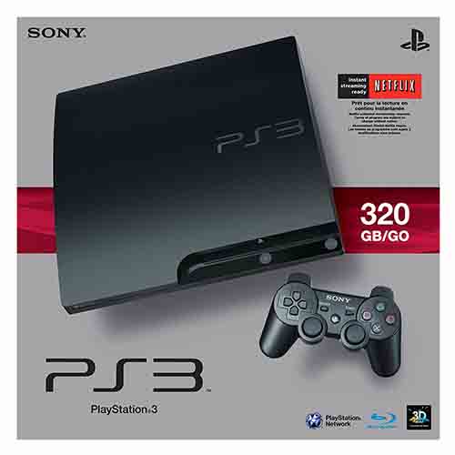 PlayStation 3 Slim 320GB Console Charcoal Black Price