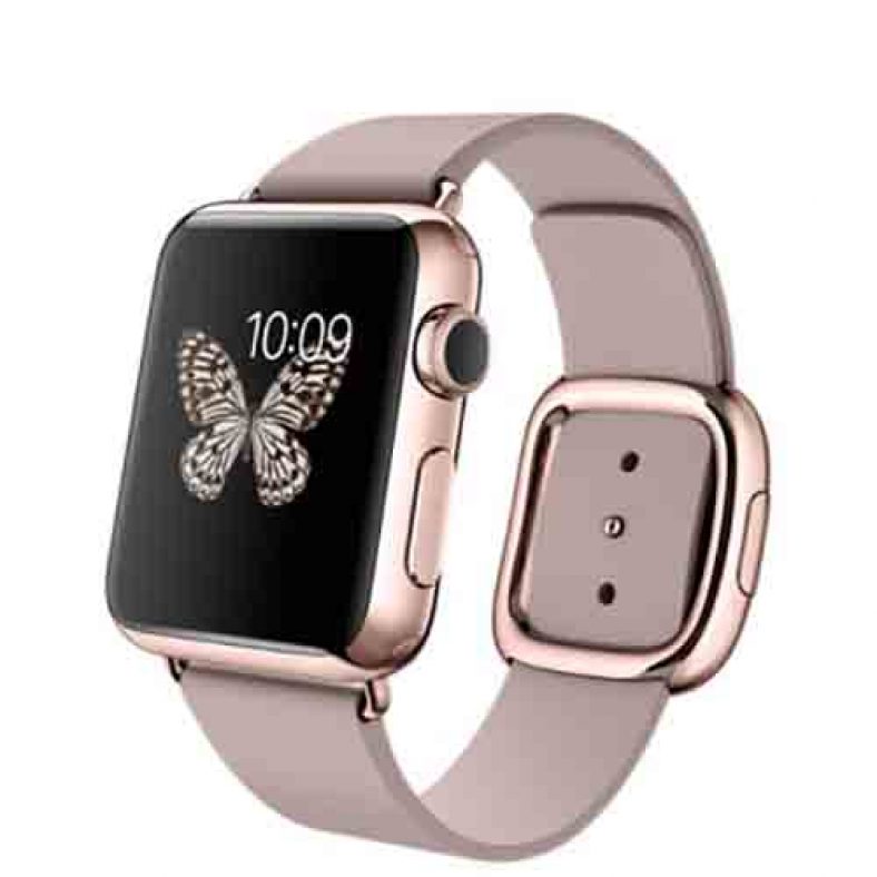 apple watch golden rose