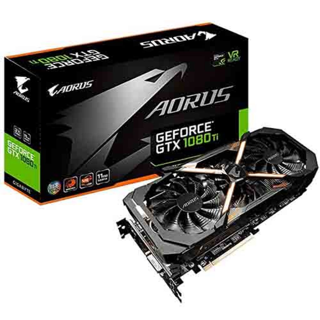 Gigabyte AORUS GeForce GV-N108TAORUS-11GD GTX 1080 Ti 11GB Graphics