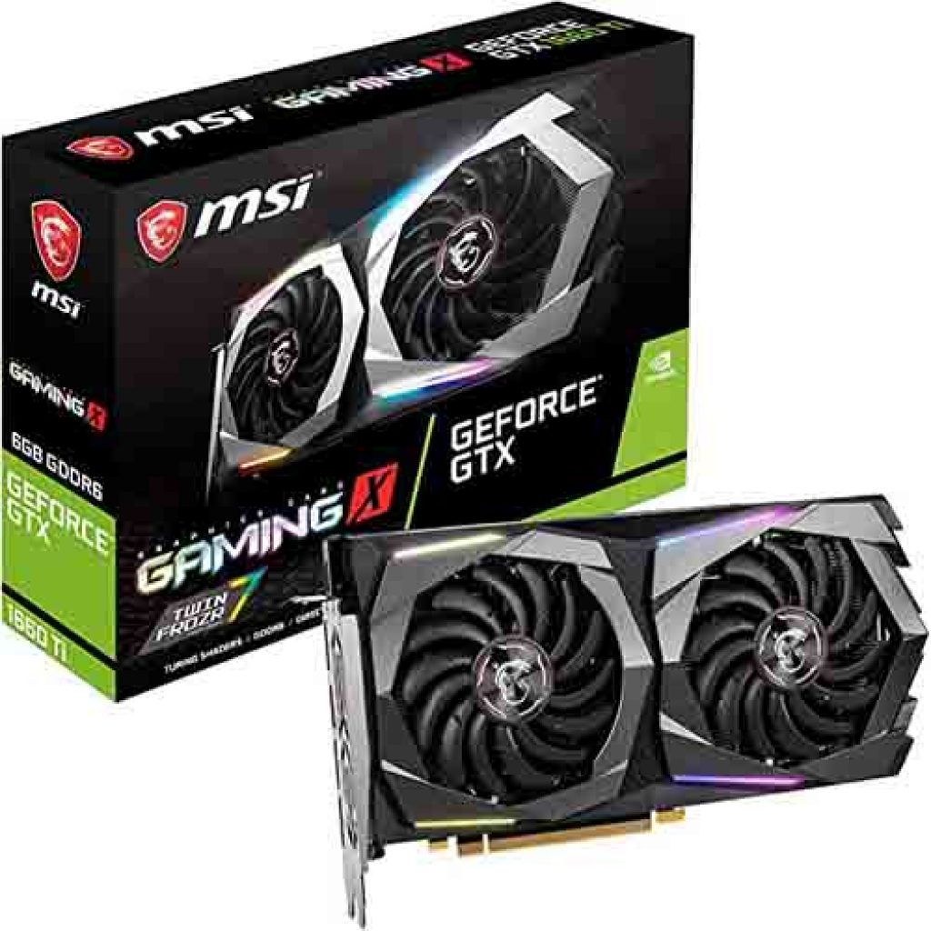 Видеокарта msi geforce gtx 1660 gaming x 6gb обзор