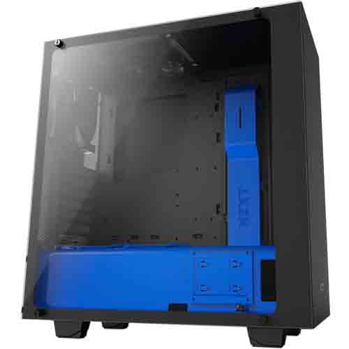 NZXT S340 Elite Mid-Tower Chassis Black/Blue Price
