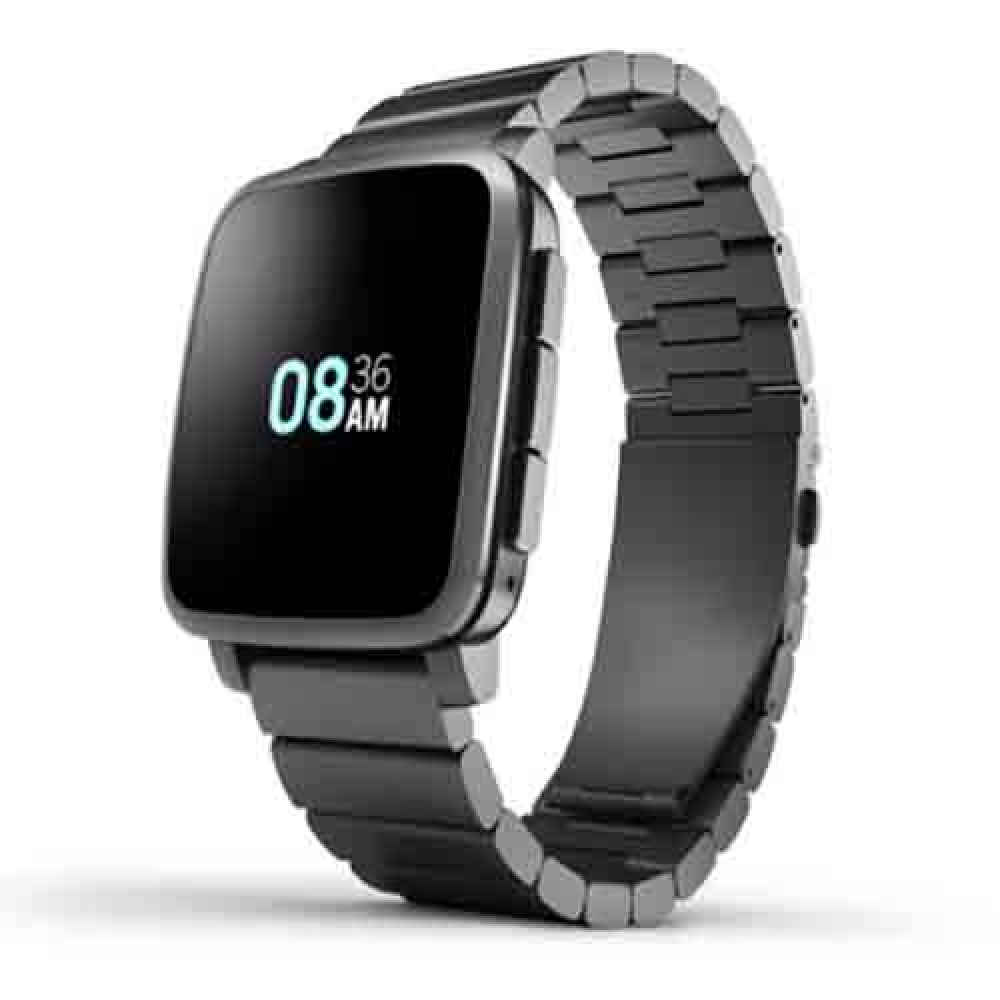 Pebble Time Smartwatch with Black Metal Band Price in Pakistan 2020