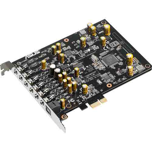 ASUS XONAR AE 7.1 Channel PCIe Gaming Sound Card With EMI Back Plate Black Price