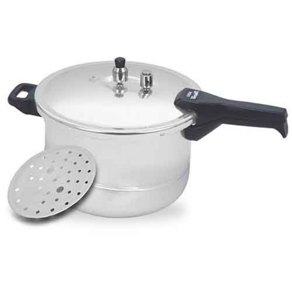 CHEF Aluminum Pressure Cooker Steamer 1405 ? [7 Liter] Price in