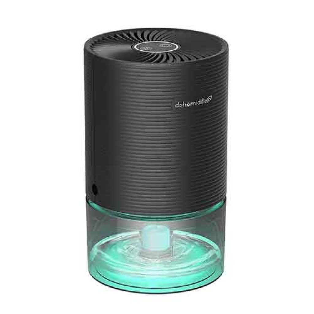 KIoudic Dehumidifier 2300 Cubic Feet (218 sq ft) Mini Dehumidifier for