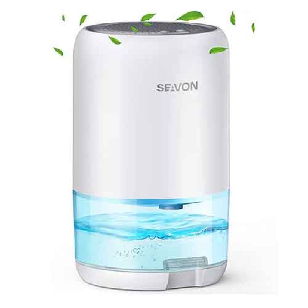 SEAVON Dehumidifier 35oz Dehumidifiers for Home 2600 Cubic Feet (285 sq