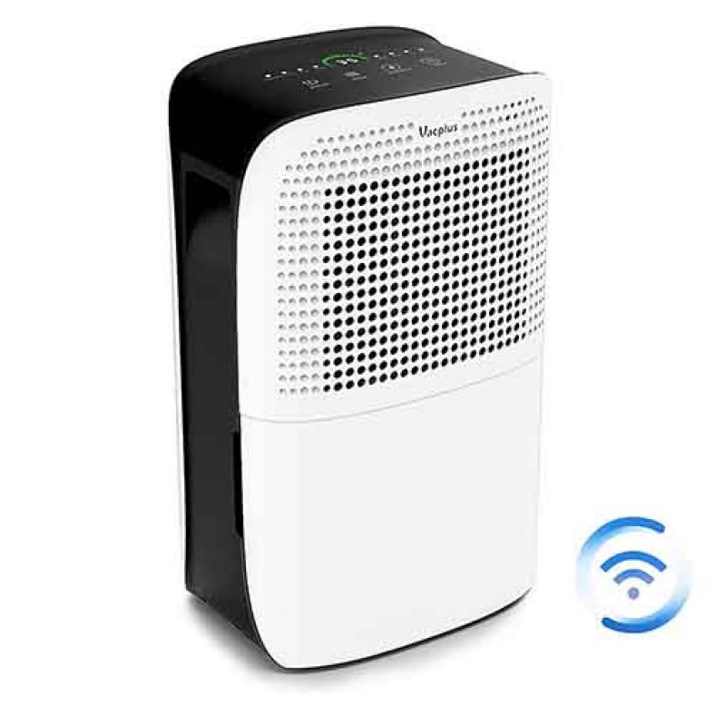 Vacplus 3,000 Sq. Ft. Dehumidifier 50 Pints Dehumidifier with WiFi
