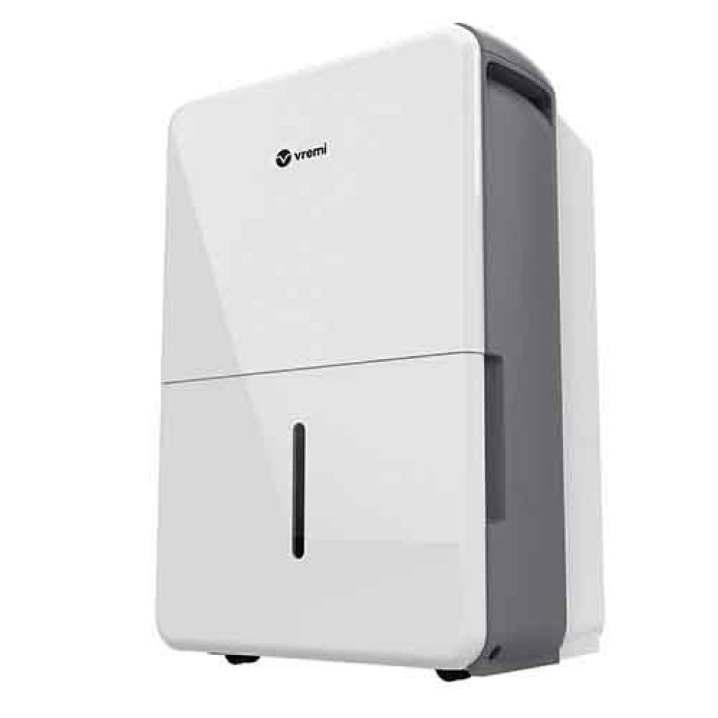 Vremi 22 Pint 1,500 Sq. Ft. Dehumidifier Energy Star Rated for Medium ...