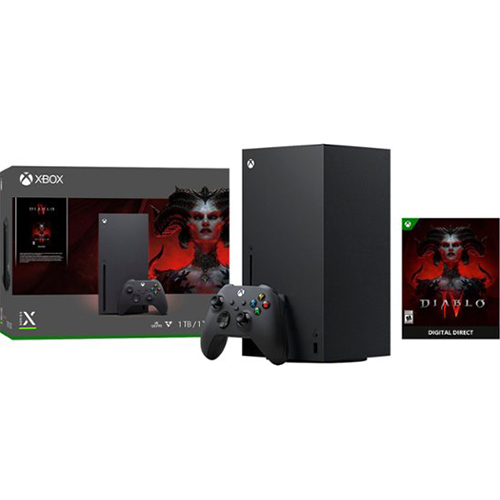 Microsoft Xbox Series X 1TB Console - Diablo IV Bundle Black Price