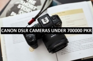 Best Canon DSLR Cameras Under 700000 in Pakistan 2022