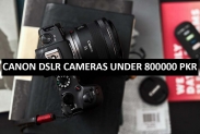 Best Canon DSLR Cameras Under 800000 in Pakistan 2022