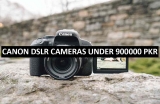 Best Canon DSLR Cameras Under 900000 in Pakistan 2022