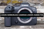 Best Canon Mirrorless Cameras Under 250000 in Pakistan 2022