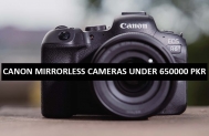 Best Canon Mirrorless Cameras Under 650000 in Pakistan 2022