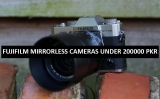Best Fujifilm Mirrorless Cameras Under 200000 in Pakistan 2023