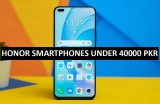 Best Honor Mobile Under 40000 in Pakistan 2022